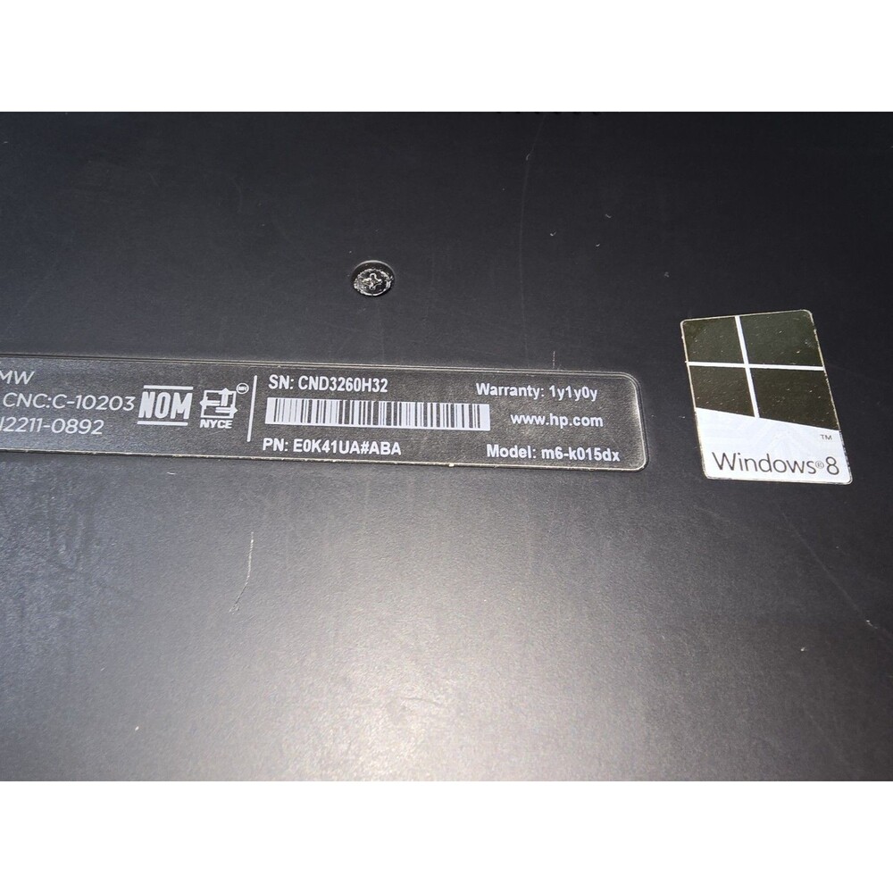 HP Envy Touchsmart Laptop Intel Core i5 - Picture 15 of 16